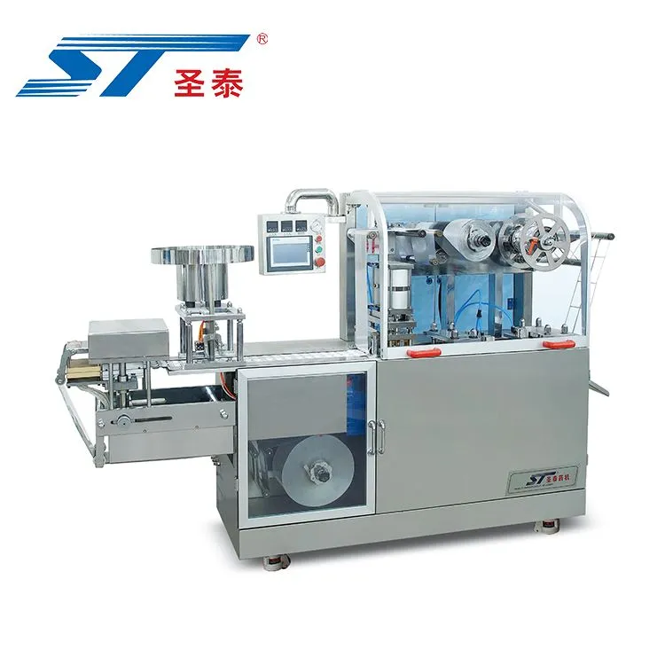 Alumīnija-plastmasas-alumīnija blistera iepakošanas mašīna